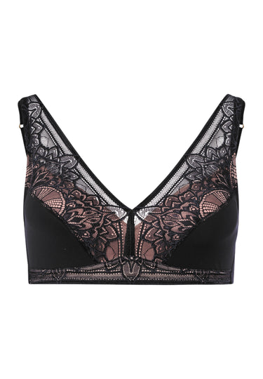 Holly Lace Spacer Soft Cup Bra | Black 70821-019